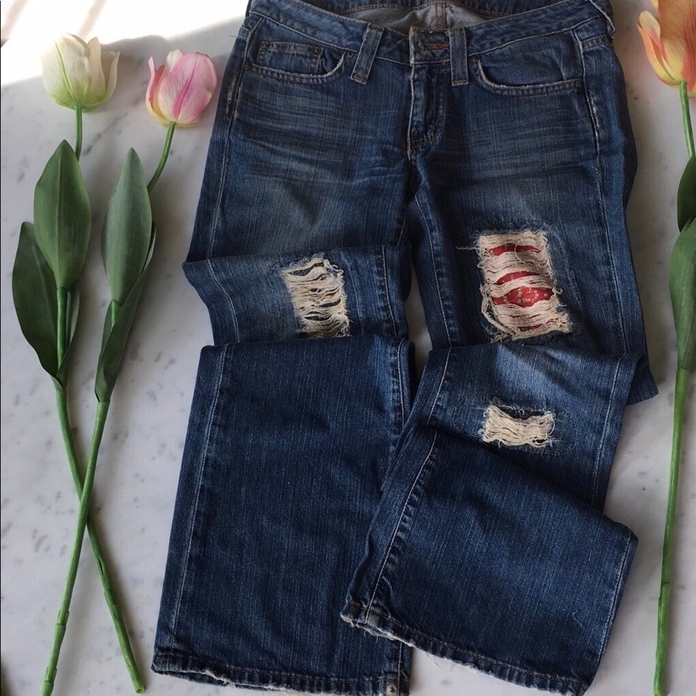 🌿Hippie Destroyed Bootcut Jeans🌿